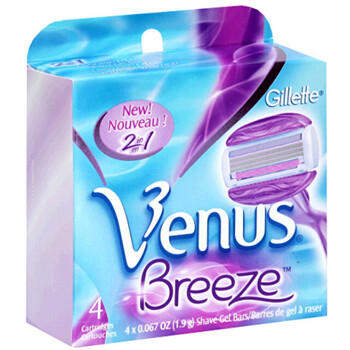 Venus Breeze - Hlavice k dámskému holiacemu strojčeku 4 náhradné holiace hlavice